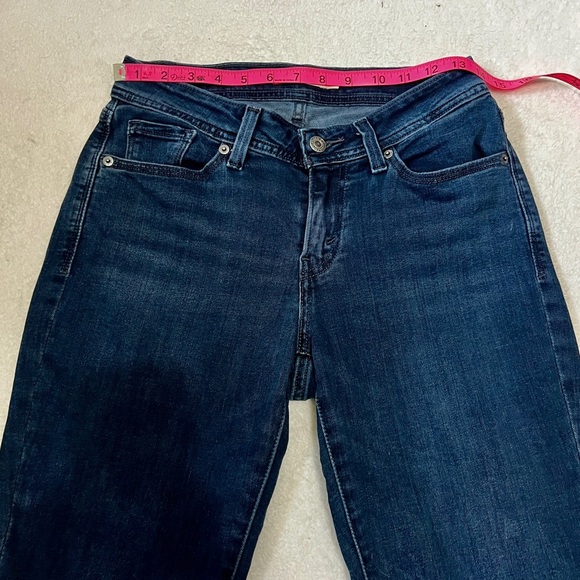Levi's Dark Wash 529 Curvy Bootcut Jeans - Size 28 - Picture 3 of 11
